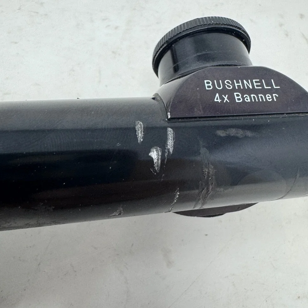 Bushnell Banner 4x40 Rifle Scope Wide Angle Waterproof Japan with Weaver Rings